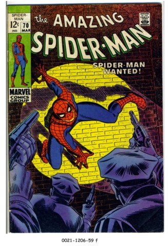 Amazing Spider-Man #070 © March 1969 Marvel Comics
